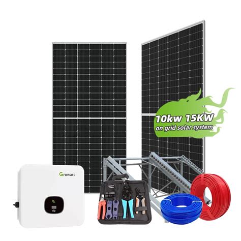 25 Years Warranty 10 Kw Solar Panel 20kw 50kw 100kw On Grid Solar