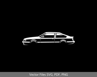 Civic EK9 Silhouette Vector Graphic Clipart For Cricut Png Pdf Svg Etsy