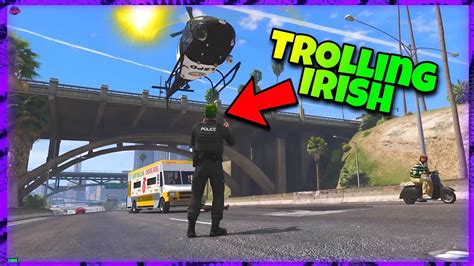 Insane Irish Trolled By Opie In Redline Gta Rp Youtube