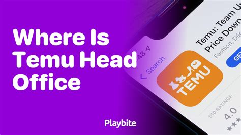 Where is Temu's Head Office Located? - Playbite