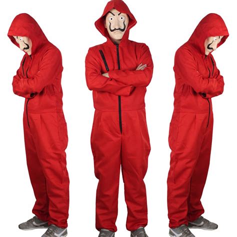 Buy Unisex For Salvador Dali La Casa De Papel Money Heist Cosplay