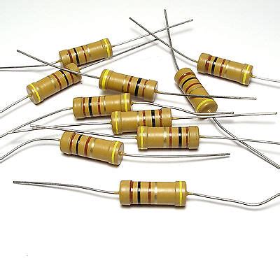 10x Draloric Widerstand 100 Ohm LCA 0922 2W Yellow Band Resistors