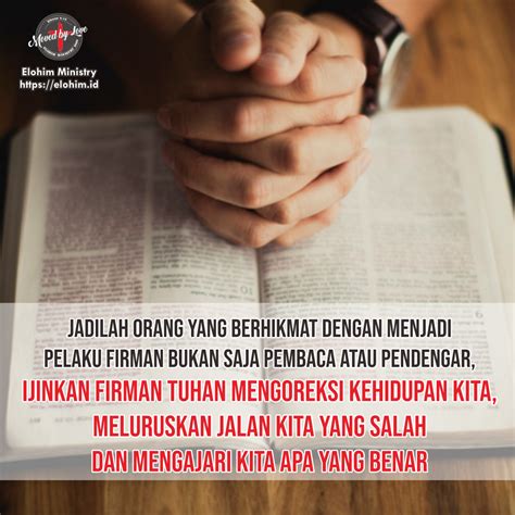 Ketaatan Pada Perintah Tuhan” Elohim Ministry