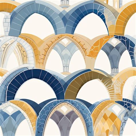 Premium Photo Patterns Inspired By Different Types Of Architectural