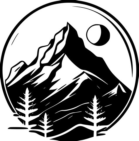 Mountain - Minimalist and Flat Logo - Vector illustration 23618773 ...