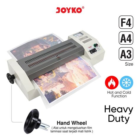 Jual Mesin Laminating Joyko Lm A Havy Duty Size A F A Laminator