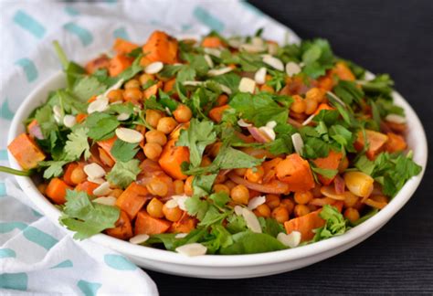 Recipe Sweet Potato And Harissa Chickpea Salad