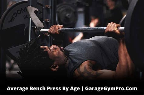 Average Bench Press By Age For Men And Women