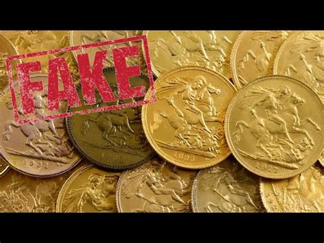 Fake Gold Sovereigns On Ebay How To Spot Them Youtube