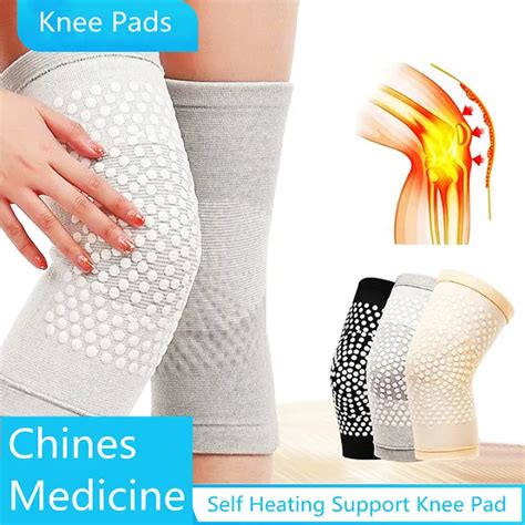 2PCS Wormwood Self Heating Knee Sleeve Warmer Knee Pad Women Men Older