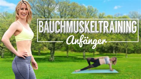 Bauchmuskeltraining Für Anfänger In Nur 6 Min Veronica Gerritzende Youtube