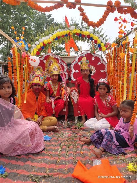 हनुमान जन्मोत्सव के अवसर पर हनुमान मंदिर प्रांगण सिकटी से भव्य