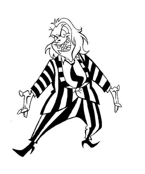 Beetlejuice Coloring Pages - Free Printable Coloring Pages for Kids