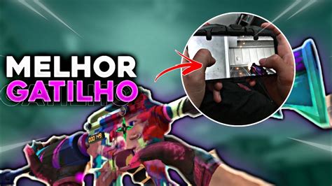 ESSE É O MELHOR GATILHO GAMER PRA JOGAR STANDOFF 2 NO ANDROID IOS