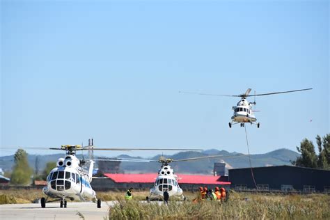 北航系统吉林省航空护林中心顺利完成吉林省扑救重大森林火灾实战演练 中国森林草原防灭火网