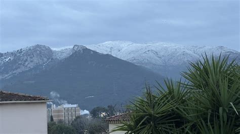 IMAGES De la neige à Marseille au mois de février News Marseille