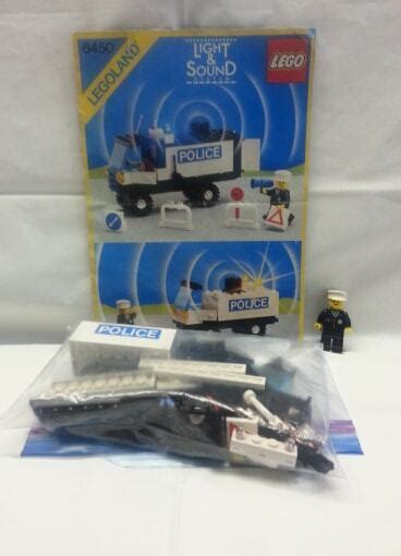 Legoland Light Sound Mobile Police Truck 6450 COMPLETE W