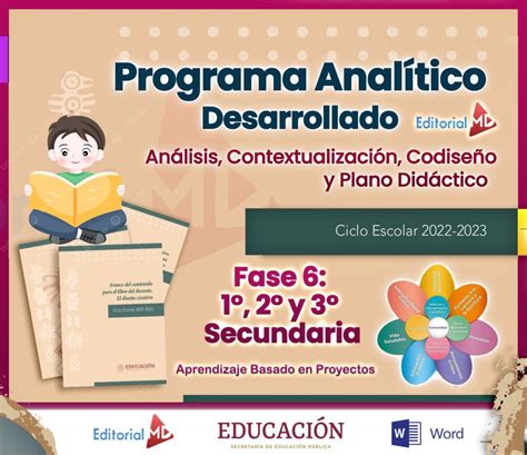 Programa Analitico Secundaria Elaborado