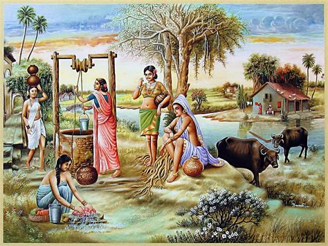 Village Scene Drawing At Explore Collection Of