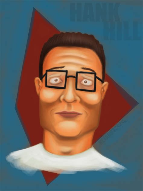 Hank Hill Portrait By Netaro On Deviantart