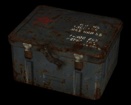 Military Box Resident Evil Revelations Evil Resource