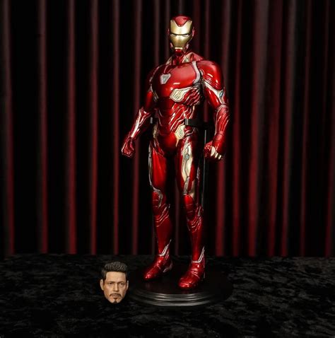 Action Figure Tony Stark Homem De Ferro Iron Man Mark Vingadores