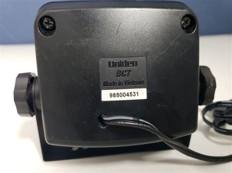 Uniden Bc7 Bearcat External Cb Radioscanner Speaker For Midland Cobra