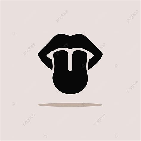 Sense Of Taste Clipart Vector Body Senses Taste Tongue Icon Design