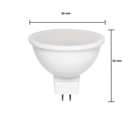 Led Spot Gu5 3 Mr16 Led 6w Vervangt 40w 6000k Daglicht Wit