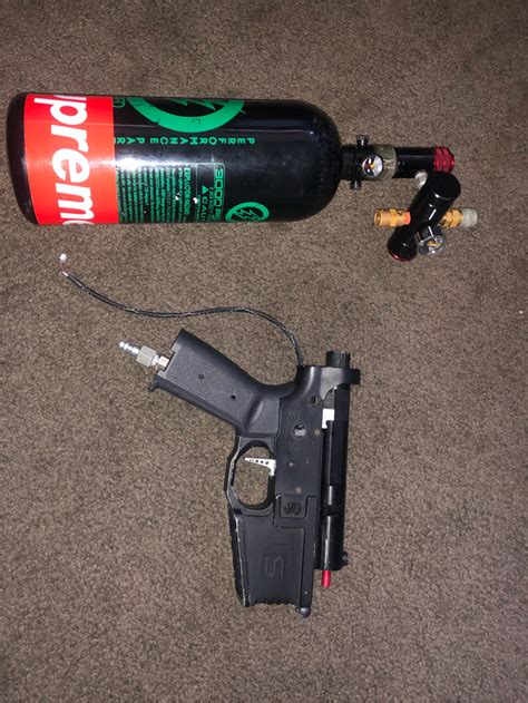 SOLD P Fusion Engine And Tank Setup HopUp Airsoft