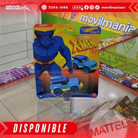 Mattel Hot Wheels Character Car X Men Beast