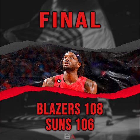 Blazers Argento On Twitter Ganaron Los Portland Trail Blazers Con