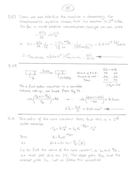 Solution Manual Chemical Reaction Engineering 3rd Edition Octave