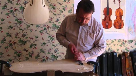 Fabrication D Un Violoncelle Luthier Pascal Douillard Youtube