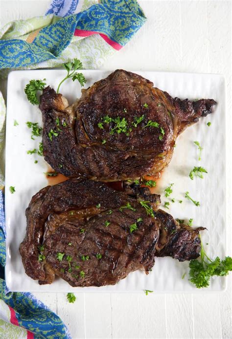 Grilled Ribeye Steak With Garlic Butter Sauce The Suburban Soapbox