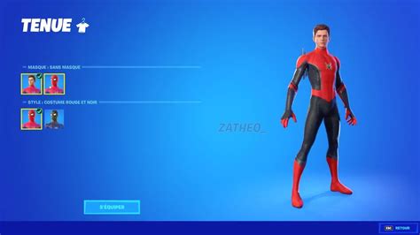 New Tom Holland Spider Man Skin And Emote Fortnite Battle Royale