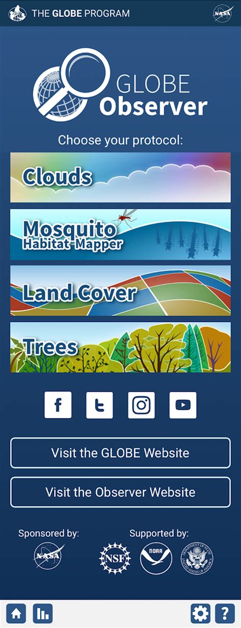 Get the App - GLOBE Observer - GLOBE.gov