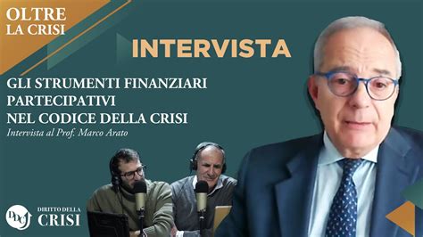 OLTRE LA CRISI Puntata 3 Gli Strumenti Finanziari Partecipativi Nel