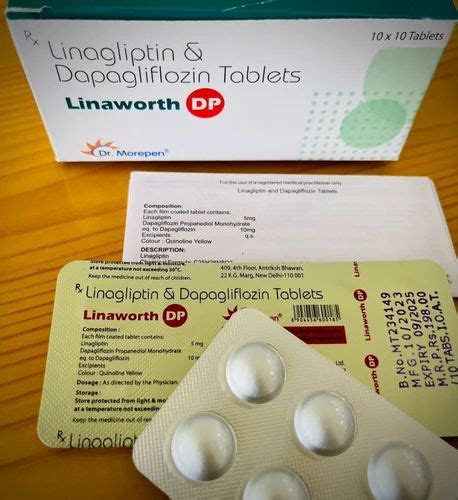 Linagliptin Dapagliflozin Tablets At Rs 198box Pharmaceutical