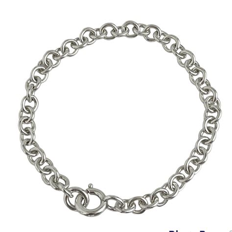 Tiffany & Co Bracelet Classic Rolo Chain Link in Sterling Silver | The ...