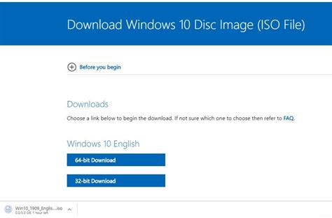 Microsoft에서 직접 Windows 10 2019 년 11 월 업데이트 1909 Iso 파일 다운로드 안내 방법