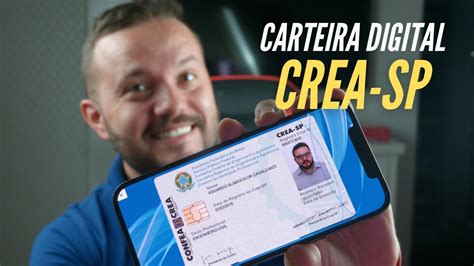 Crea Sp Lan A Carteira Profissional Digital Youtube