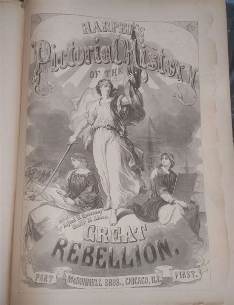 Harper S Pictorial History Of The Great Rebellion Volumes By