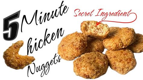 Carnivore Chicken Nuggets No Dredge Quick And Easy Youtube