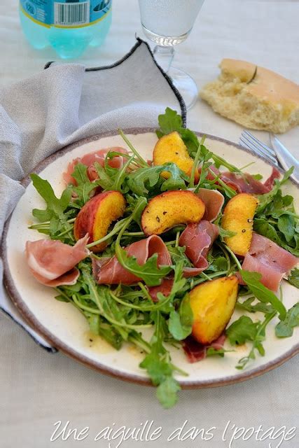 Salade Aux P Ches Et Jambon Cru La Fleur D Oranger D Ottolenghi