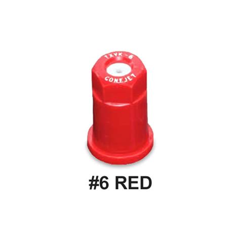 Swissmex Teejet Conejet Red Ceramic Spray Tip Industrial Surface