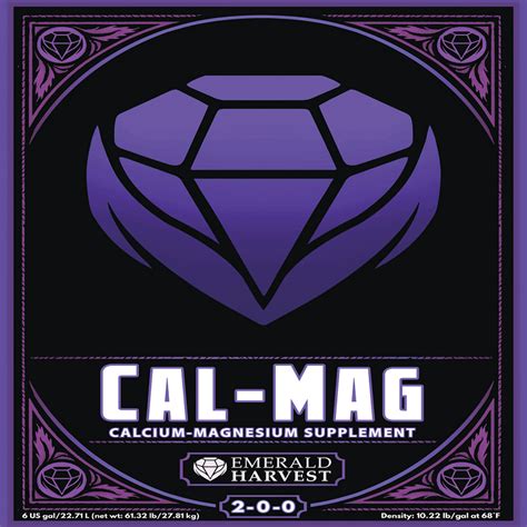 Emerald Harvest Cal Mag Calcium Magnesium Supplement Leafly