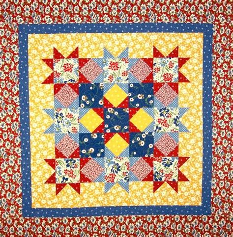 Magic Stars Quilt Pattern SO Fast And Easy PDF Etsy Star Quilt