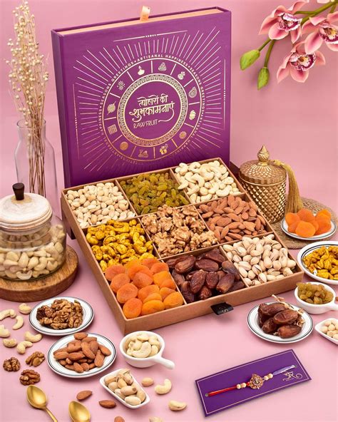 Rakhi With Dry Fruits Rakhi Gift Hamper Rakhi For Brother Rakhi Hamper