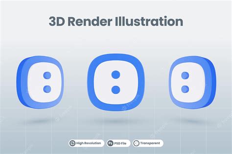 Premium Psd 3d Icon Illustration Colon Symbol Sign Isolated